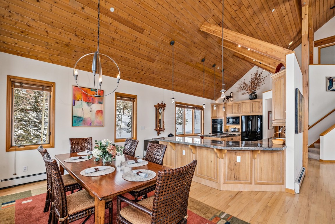 40 Nordic Trail Silverthorne, CO 80498 - Photo 6 of 35 a view of a dining room with furniture