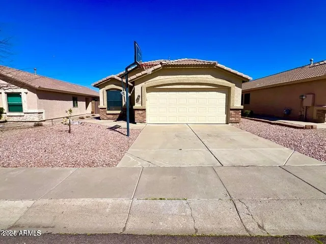 a view of a house with a outdoor space