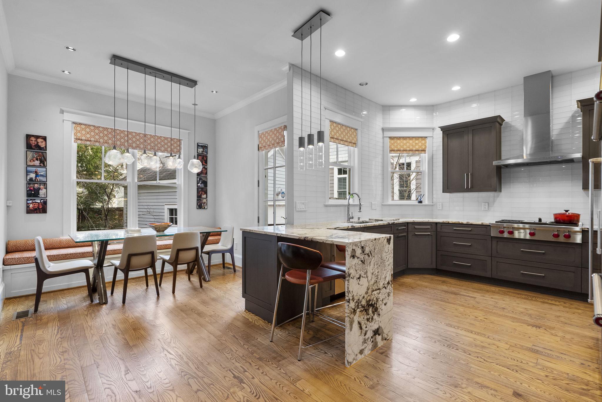 6603 Glenbrook Road Chevy Chase, MD 20815 - Photo 19 of 58 Breakfast Room open to Kitchen