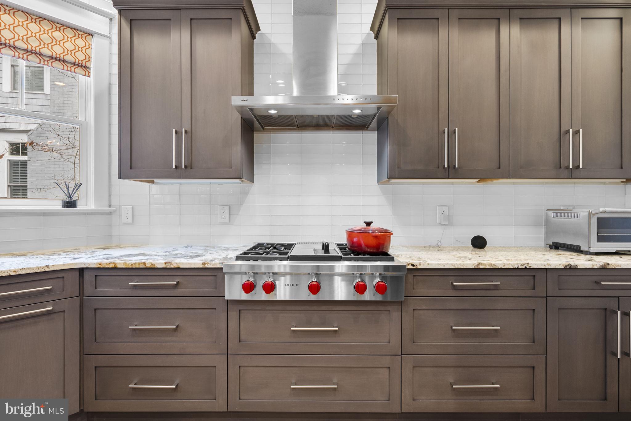 6603 Glenbrook Road Chevy Chase, MD 20815 - Photo 24 of 58 Kitchen w/ Wolf range