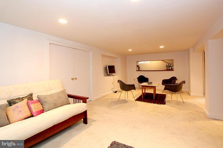5904 Broad Branch Road Northwest Washington, DC 20015 - Photo 26 of 30 Lower Level Recreation Rom