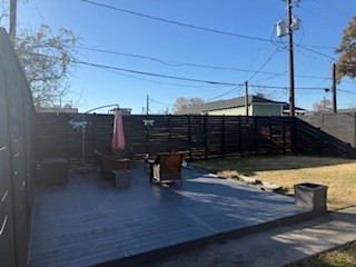 305 Enid Street Houston, TX 77009 - Photo 15 of 17 New outdoor deck