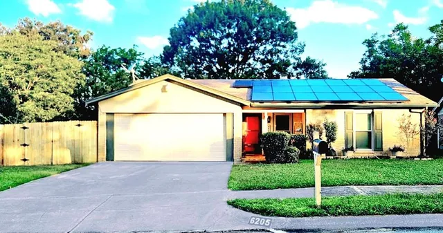 a view of outdoor space and yard
