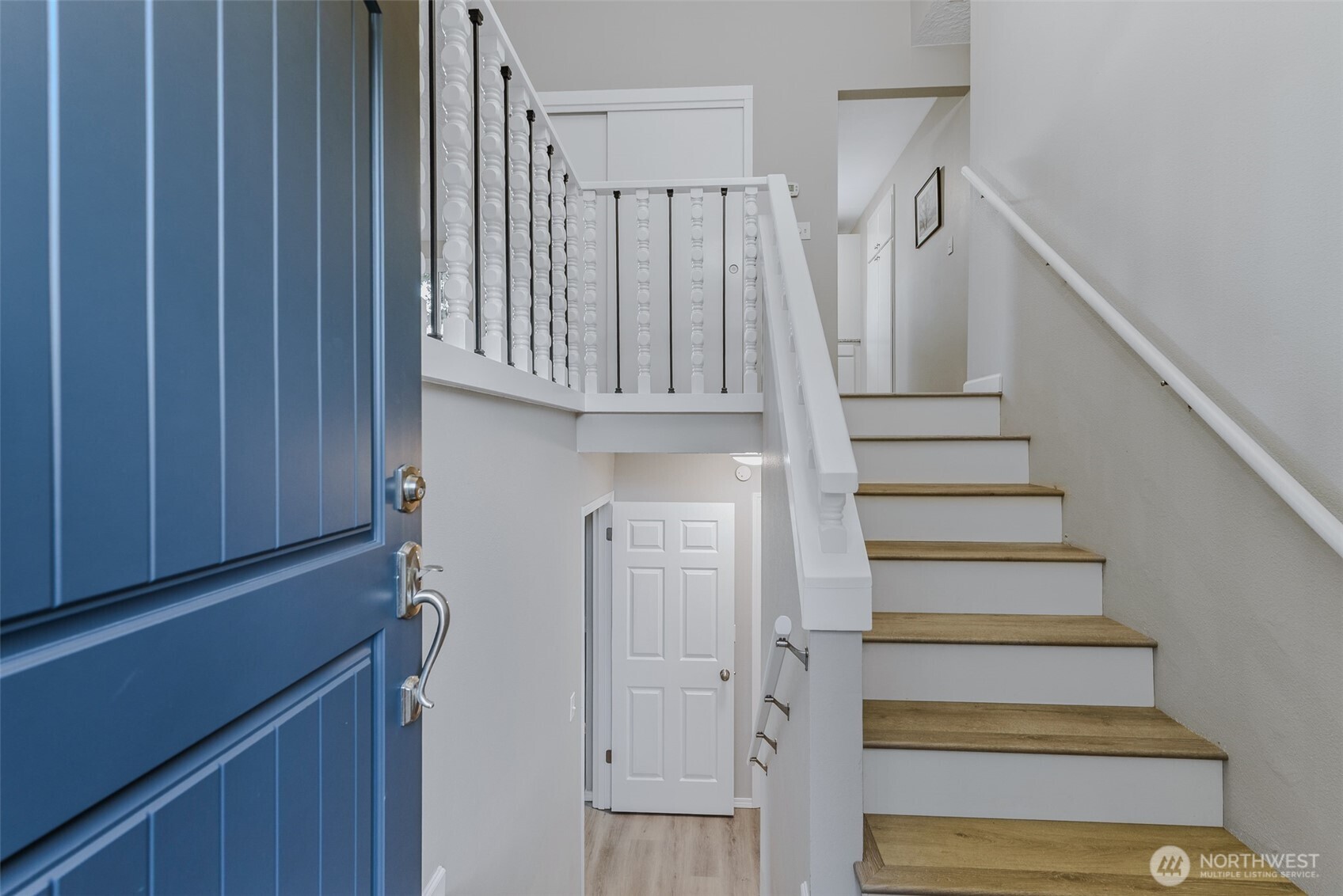3162 Northwest Kent Street Camas, WA 98607 - Photo 3 of 40 a view of entryway with wooden floor