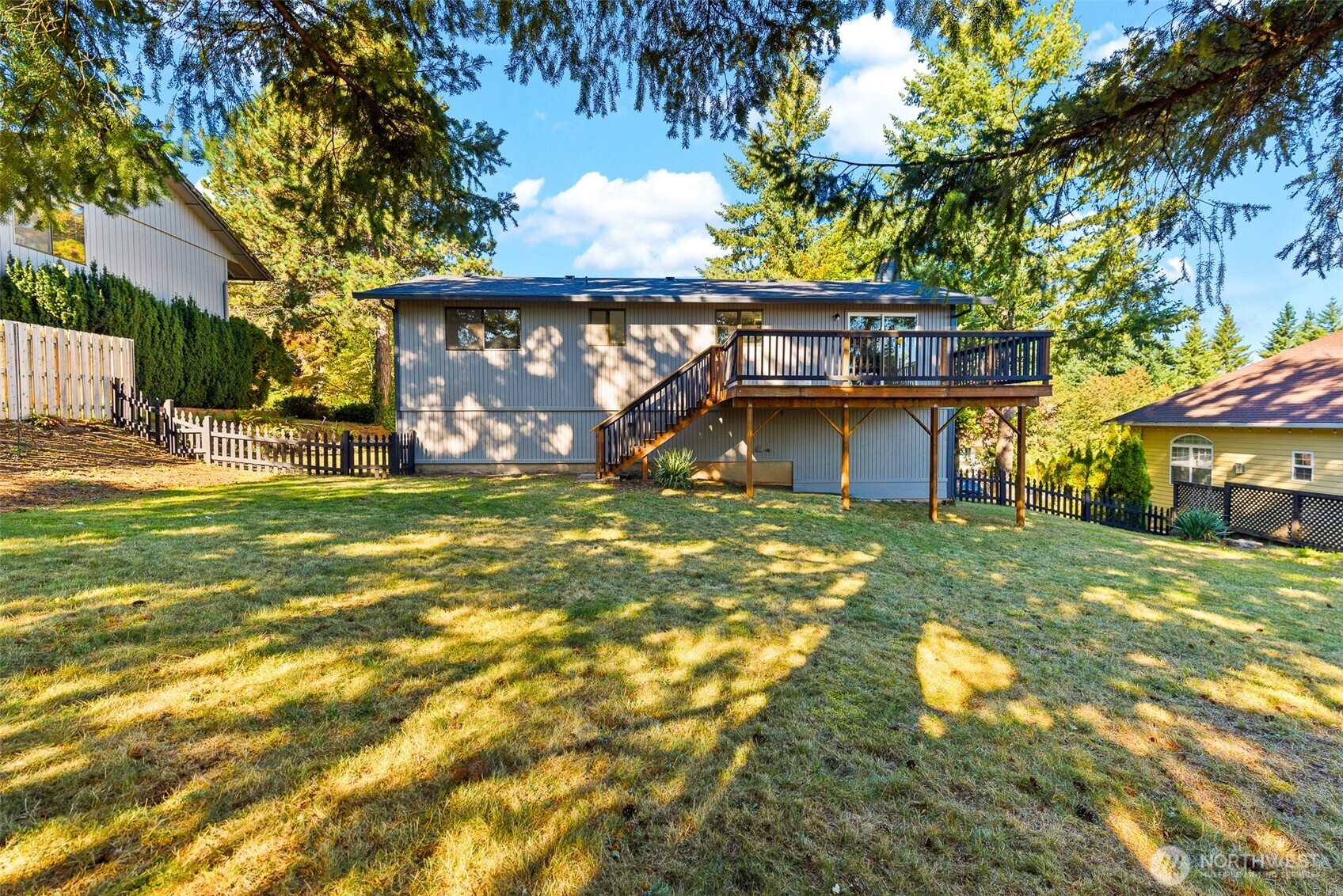 3162 Northwest Kent Street Camas, WA 98607 - Photo 35 of 40 a front view of a house with a yard