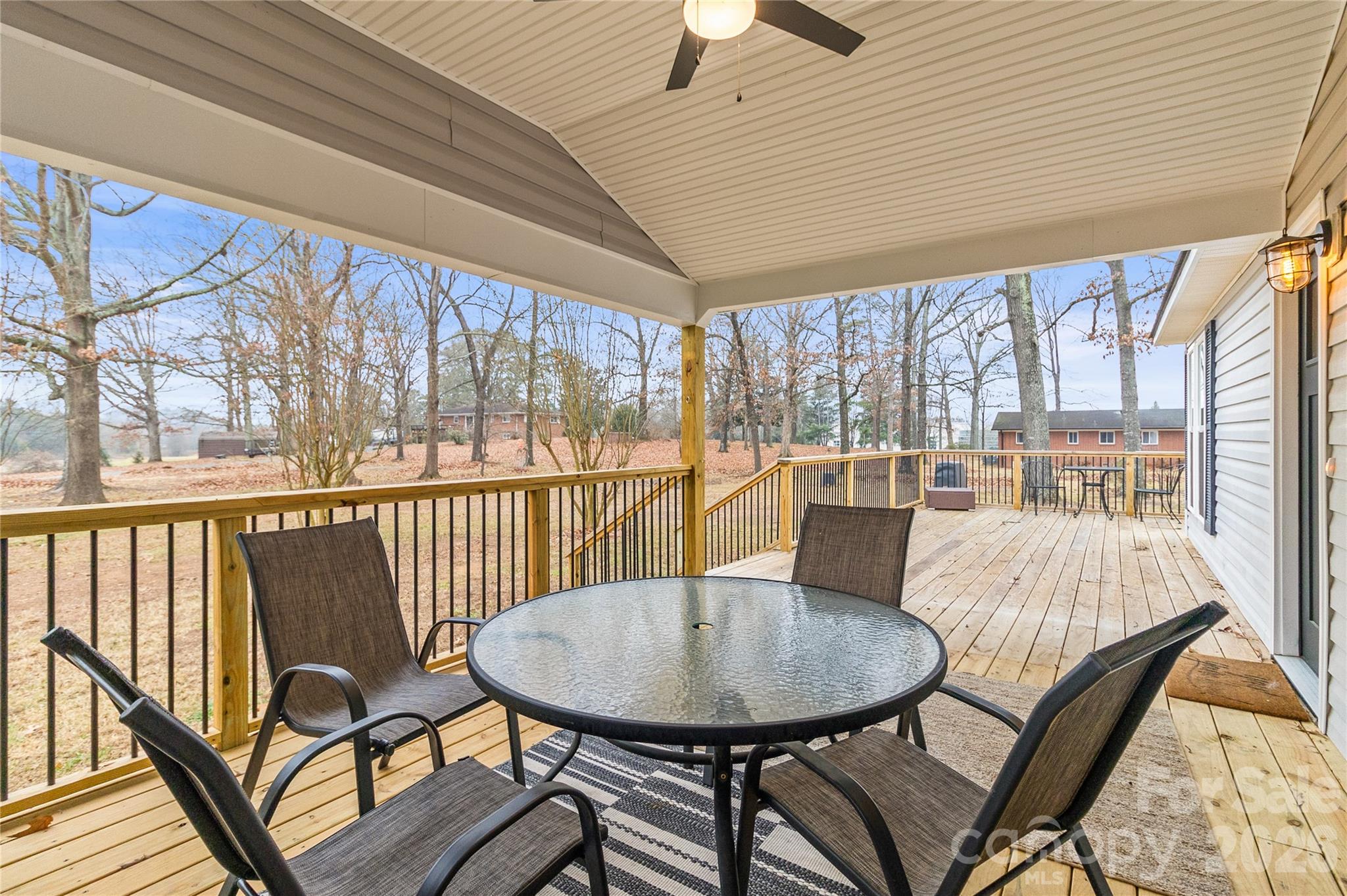 176 Odell School Road Concord, NC 28027 - Photo 7 of 46 a view of a dining room with furniture window and outside view