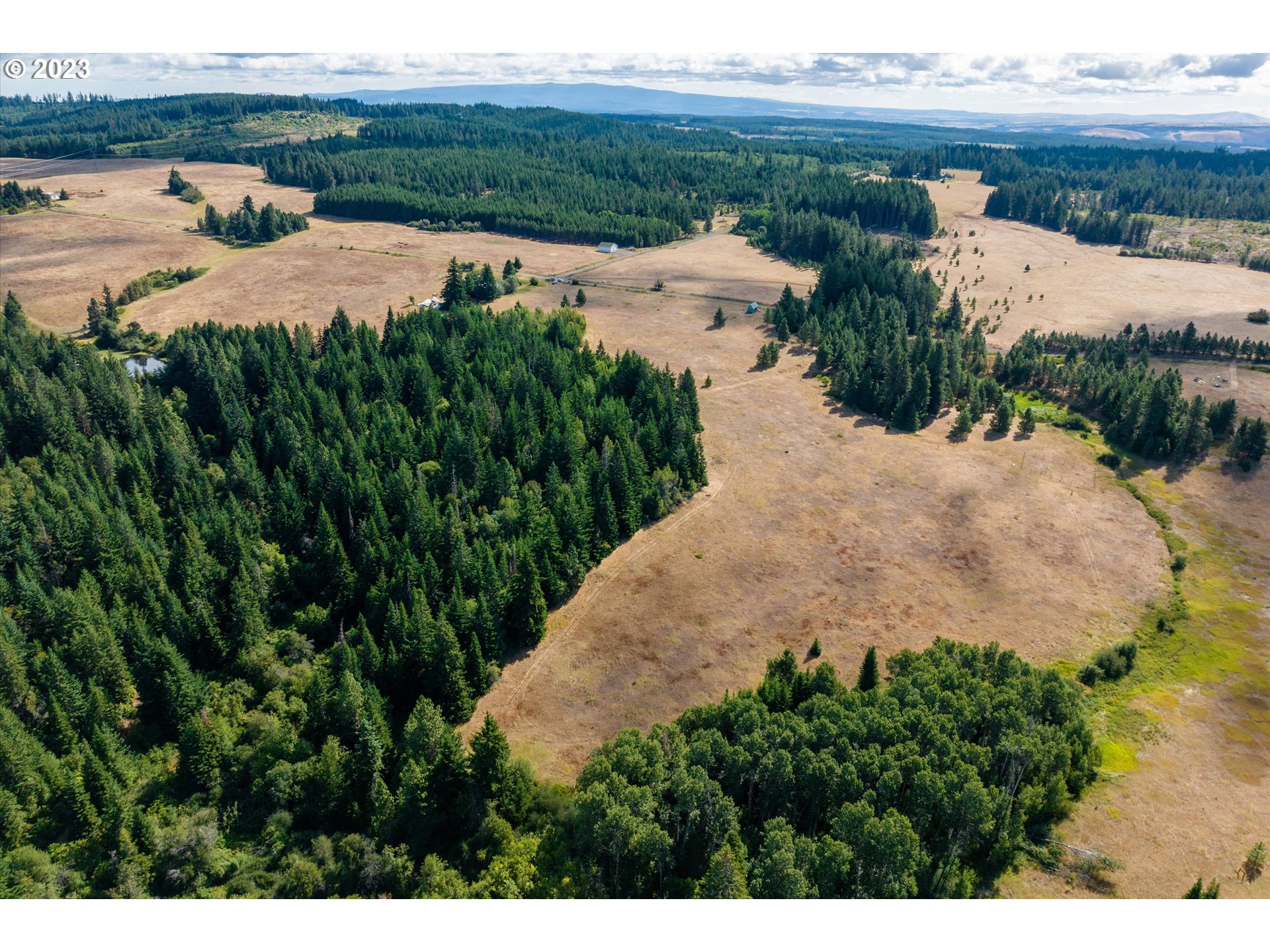 399 McGowan Road Lyle, WA 98635 - Photo 20 of 35 a view of a dry yard with wooden fence