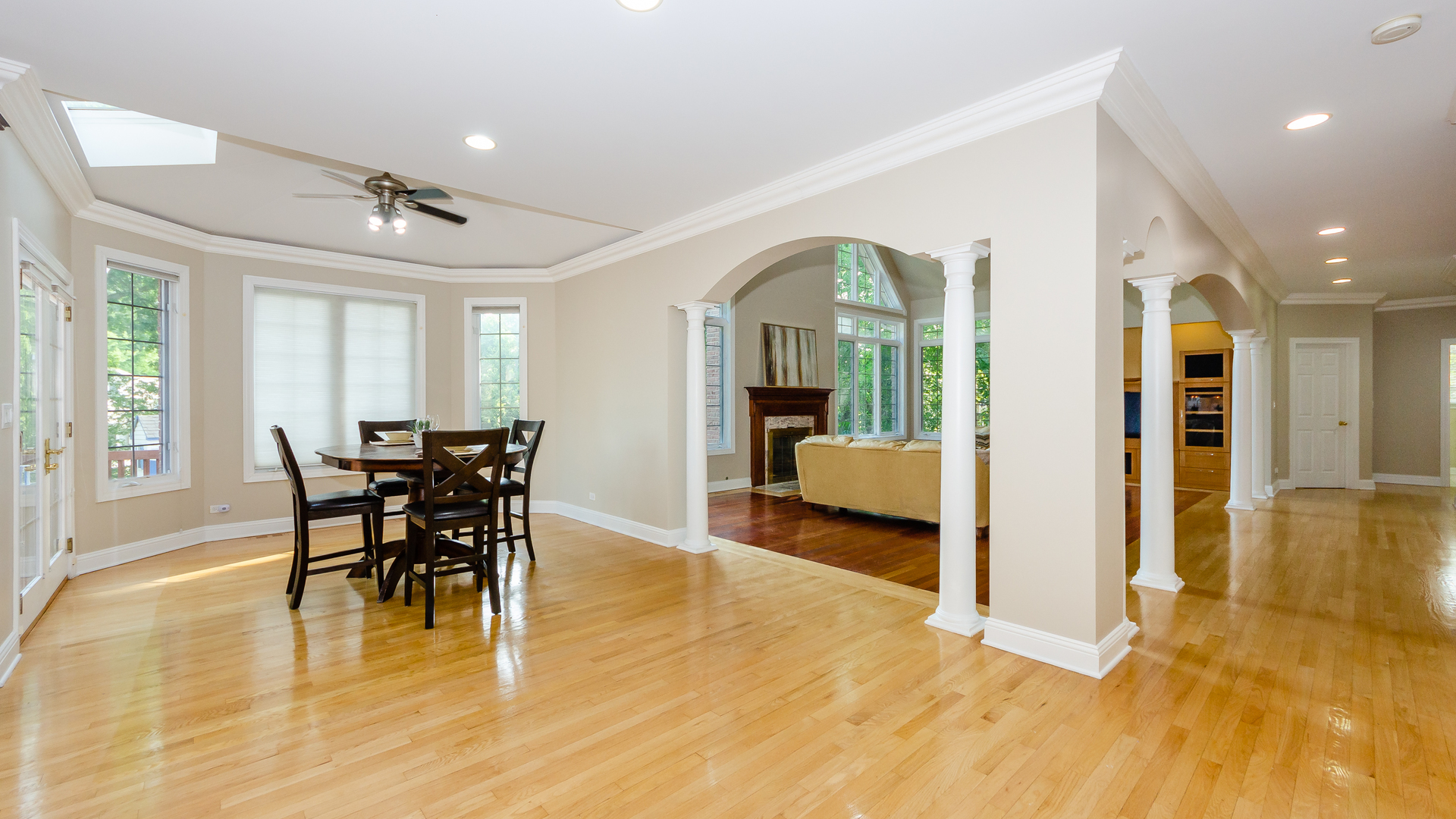 230 Devon Drive Burr Ridge, IL 60527 - Photo 22 of 94 a view of a dining room with furniture and a livingroom