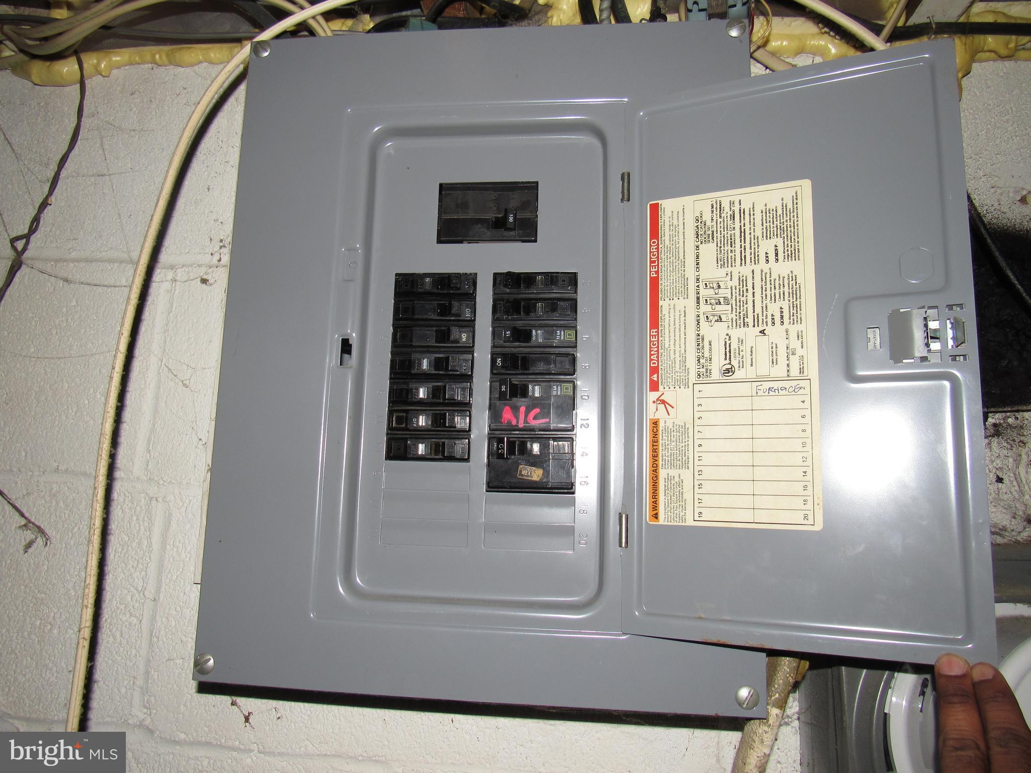 4740 Vancouver Road Baltimore, MD 21229 - Photo 19 of 26 Electric Panel