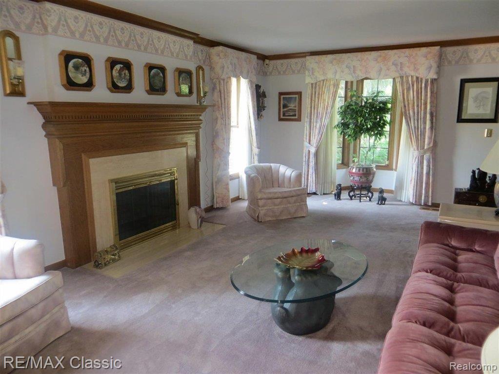 3101 Quail Ridge Circle Rochester, MI 48309 - Photo 14 of 19 Living Room with Fireplace.jpg