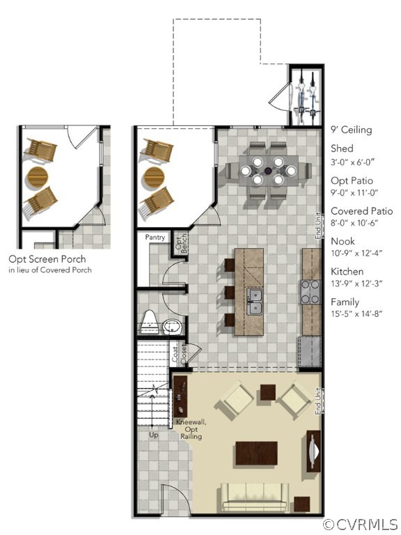 12216 Lightning Bug Loop Midlothian, VA 23112 - Photo 2 of 4 a bathroom with a shower and mirror