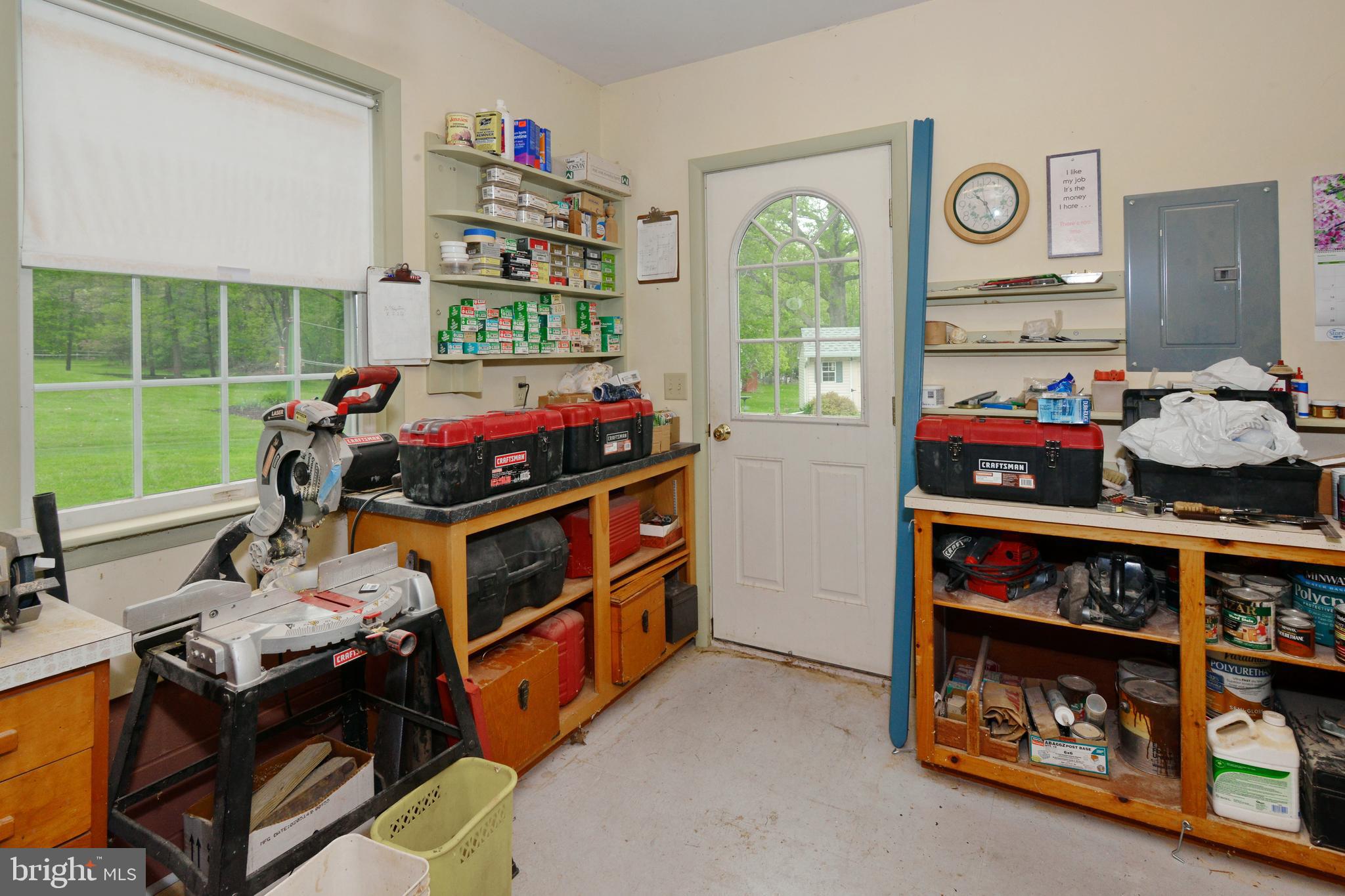 732 County Line Road Telford, PA 18969 - Photo 27 of 33 Workshop Attached to Garage with Outside Access