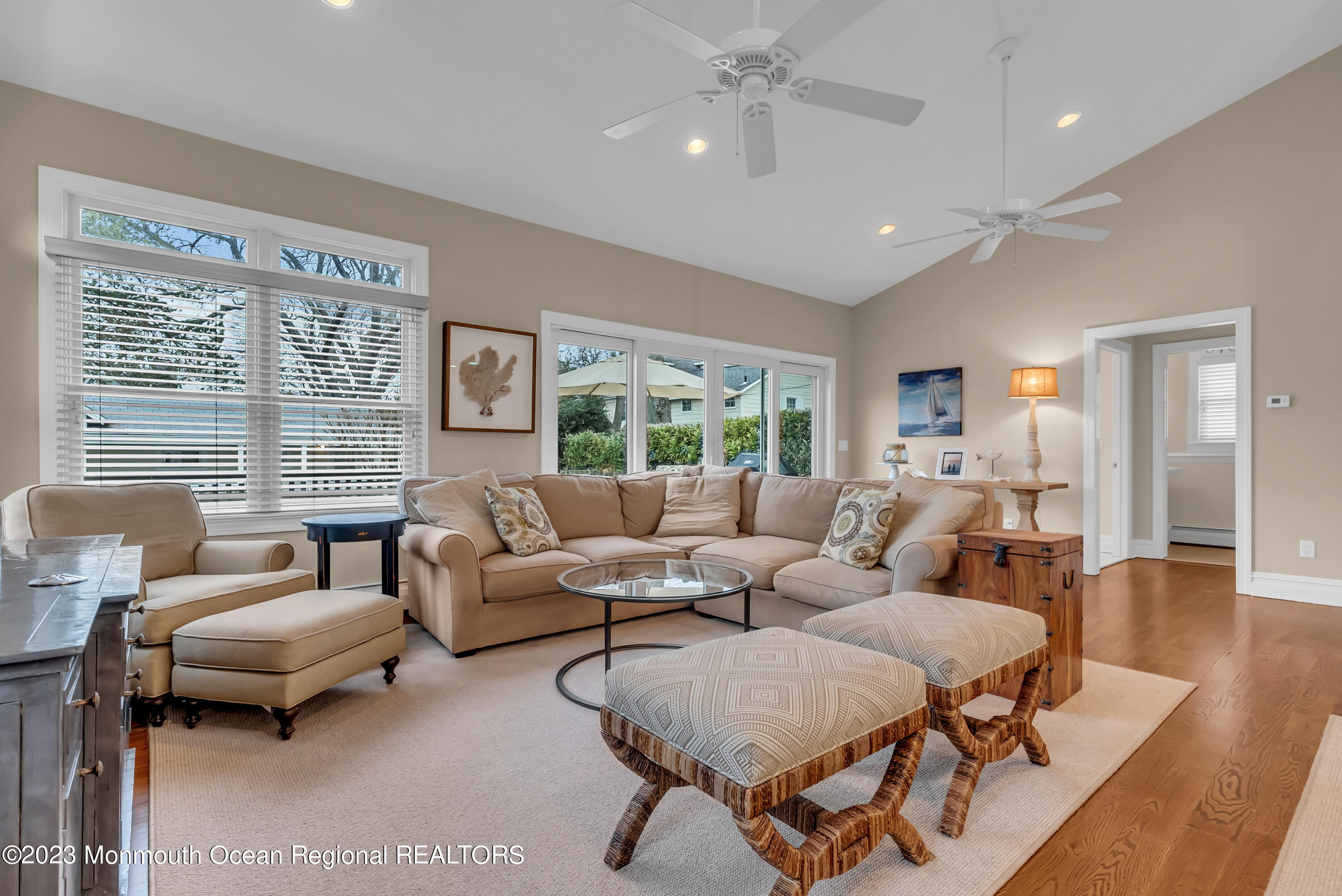 306 Worthington Avenue Spring Lake, NJ 07762 - Photo 21 of 52 a living room with furniture and a large window