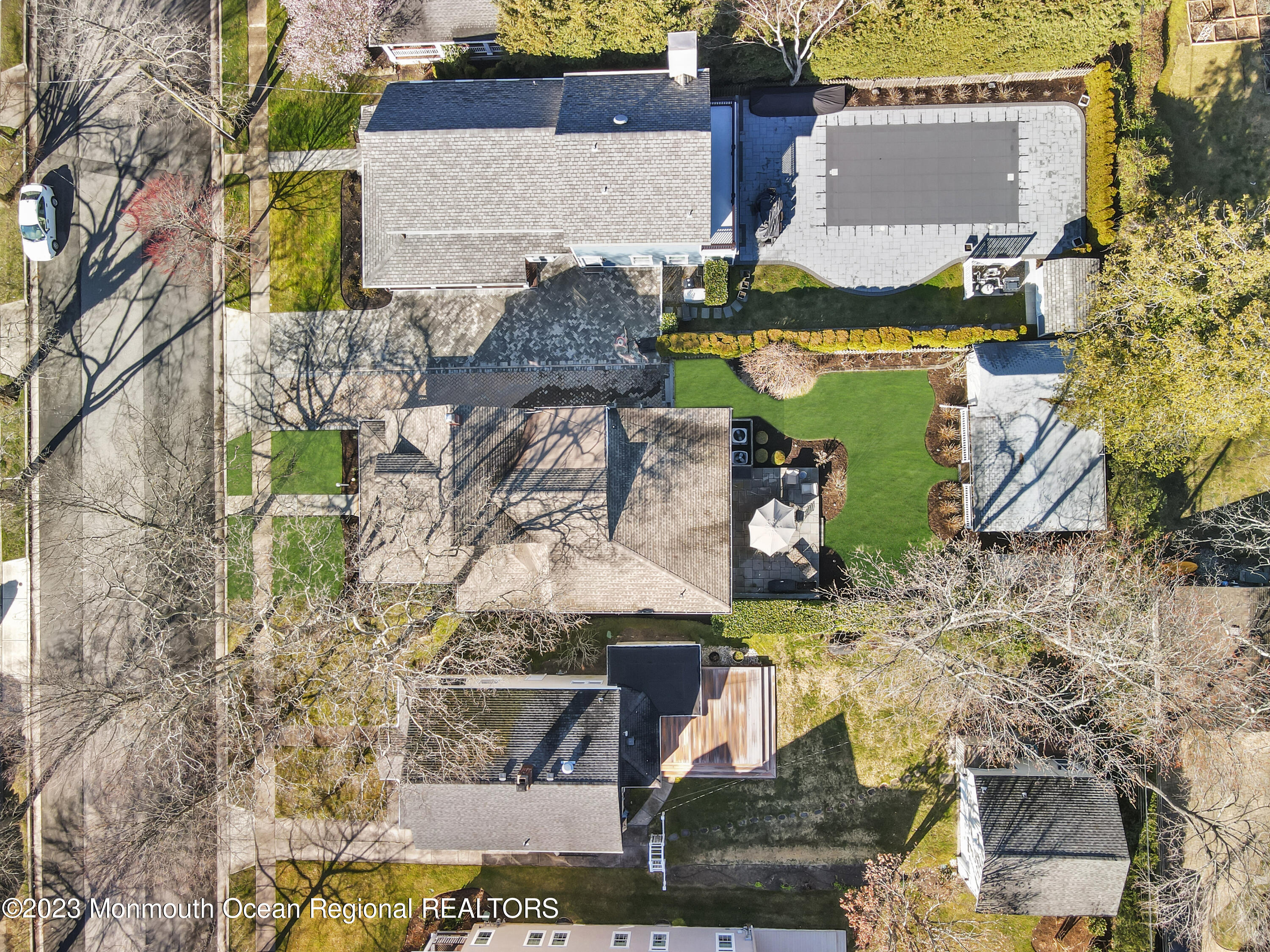 306 Worthington Avenue Spring Lake, NJ 07762 - Photo 43 of 52 front view of a house with a yard