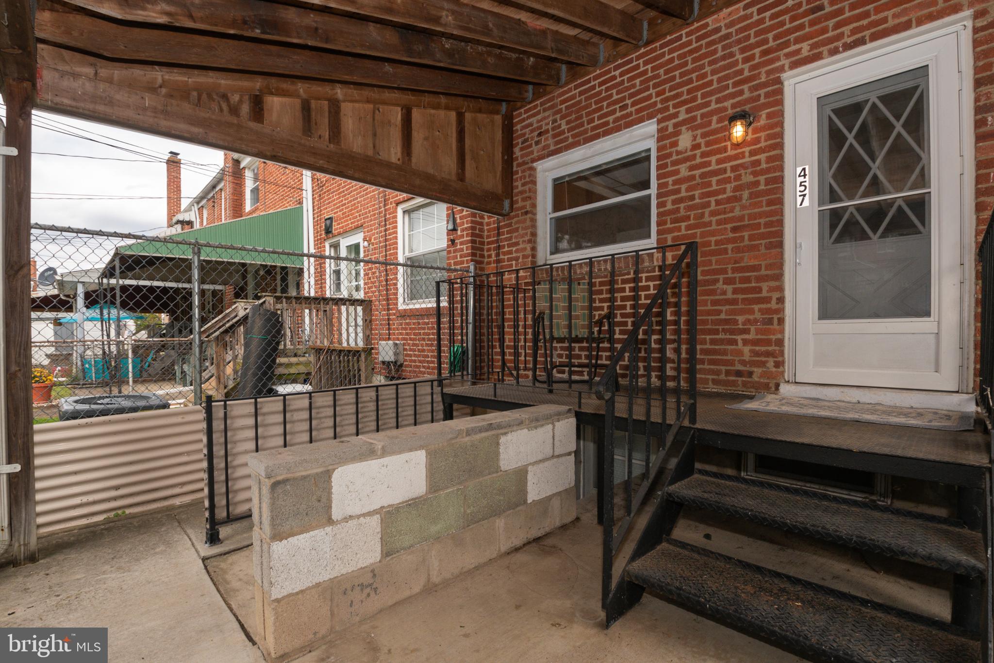 457 Torner Road Baltimore, MD 21221 - Photo 32 of 59 Back View 2