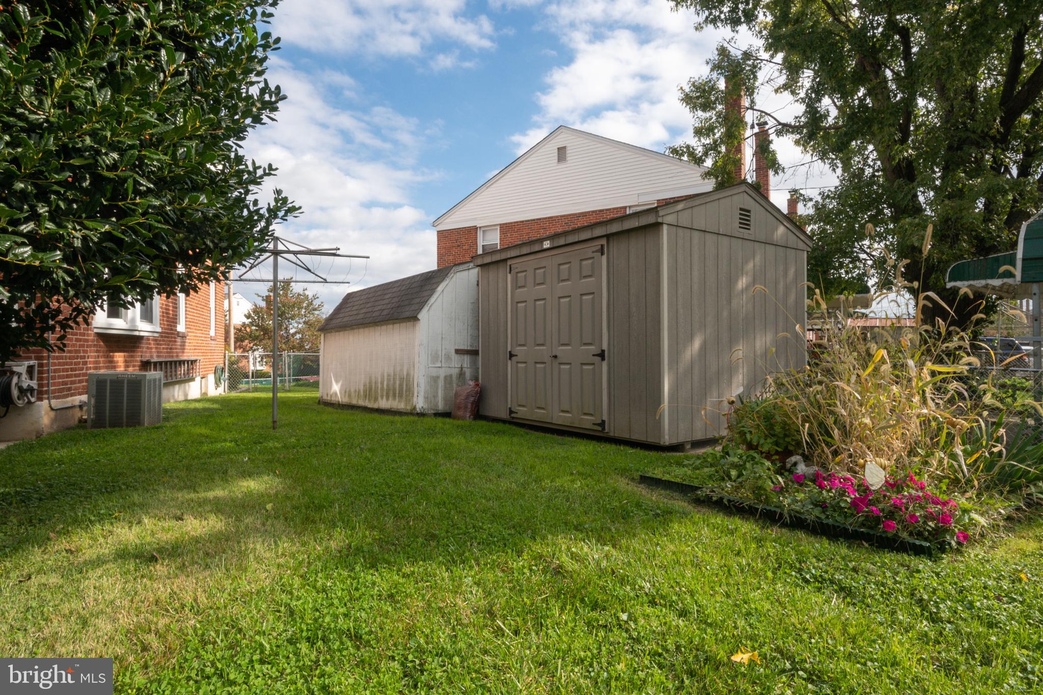 457 Torner Road Baltimore, MD 21221 - Photo 46 of 59 Side Yard with Sheds
