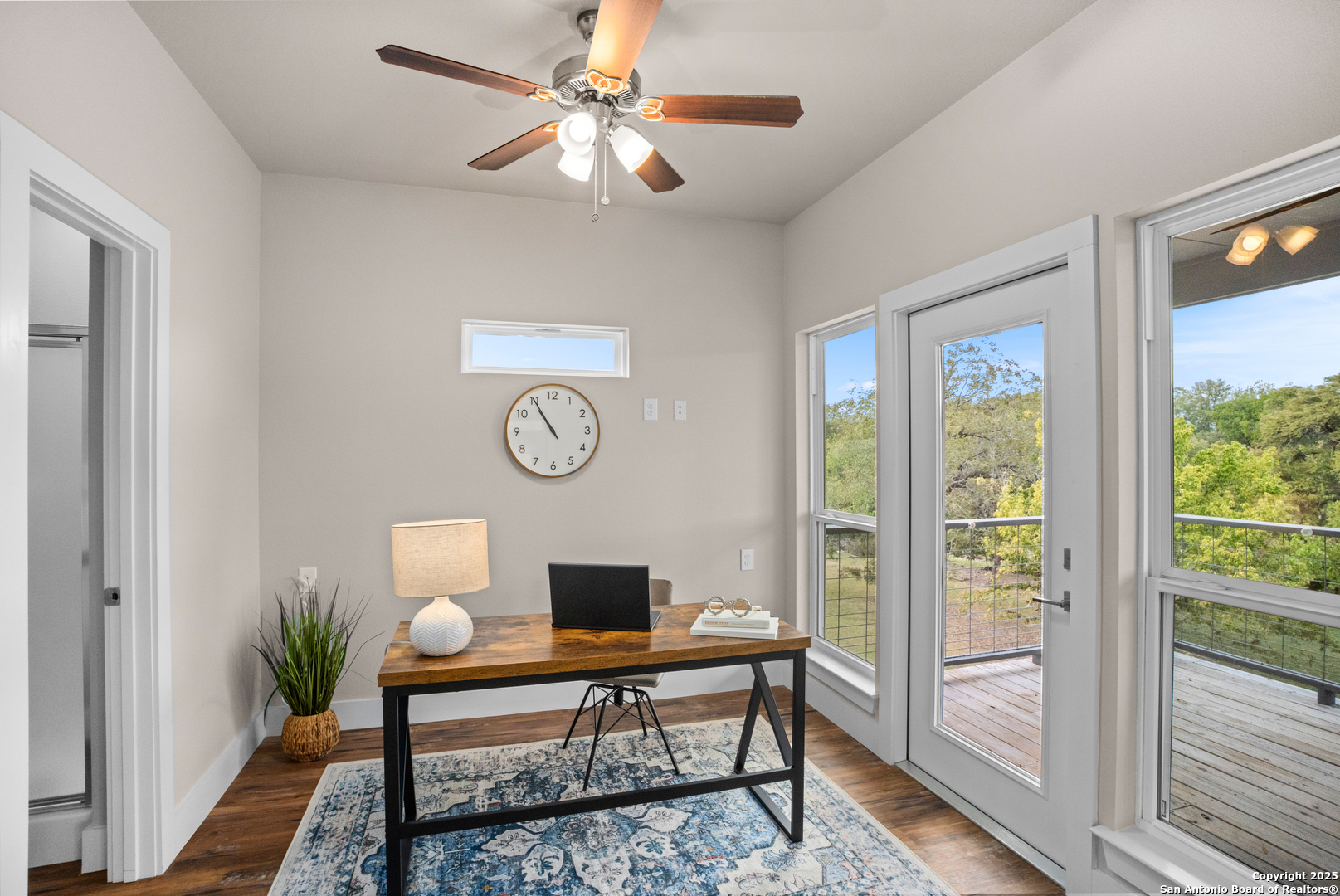 1245 Phantom Rider Trail Spring Branch, TX 78070 - Photo 19 of 51 a work room with furniture and a window