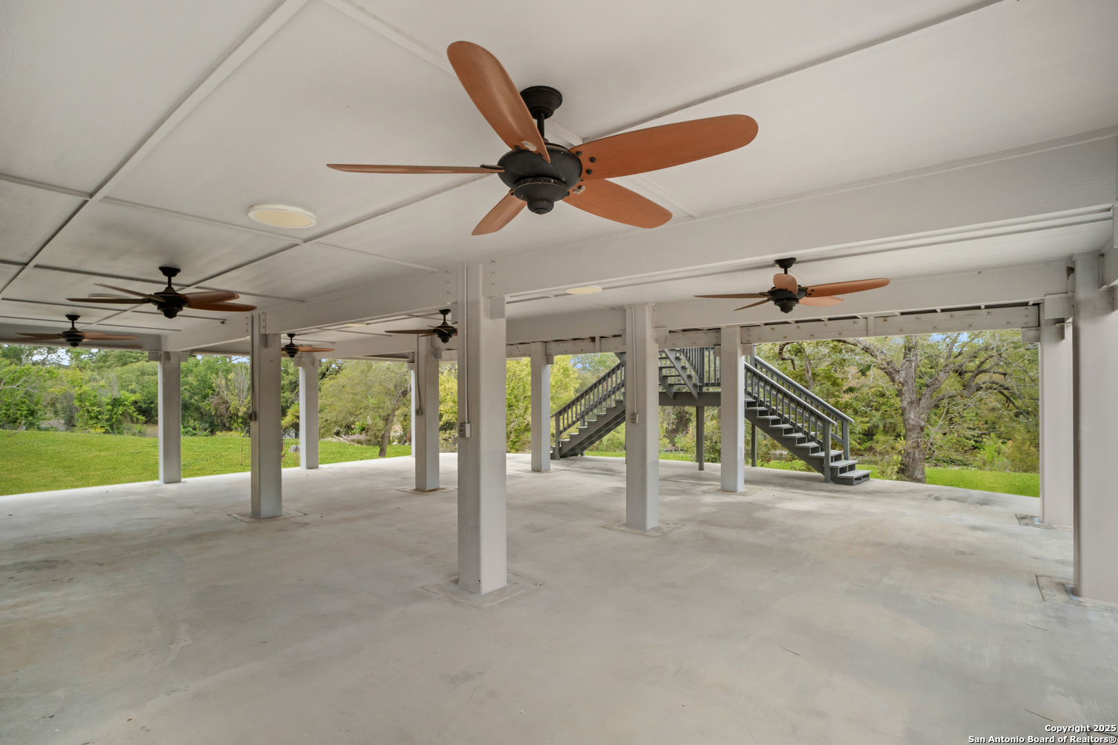 1245 Phantom Rider Trail Spring Branch, TX 78070 - Photo 42 of 48 a view of a porch with furniture