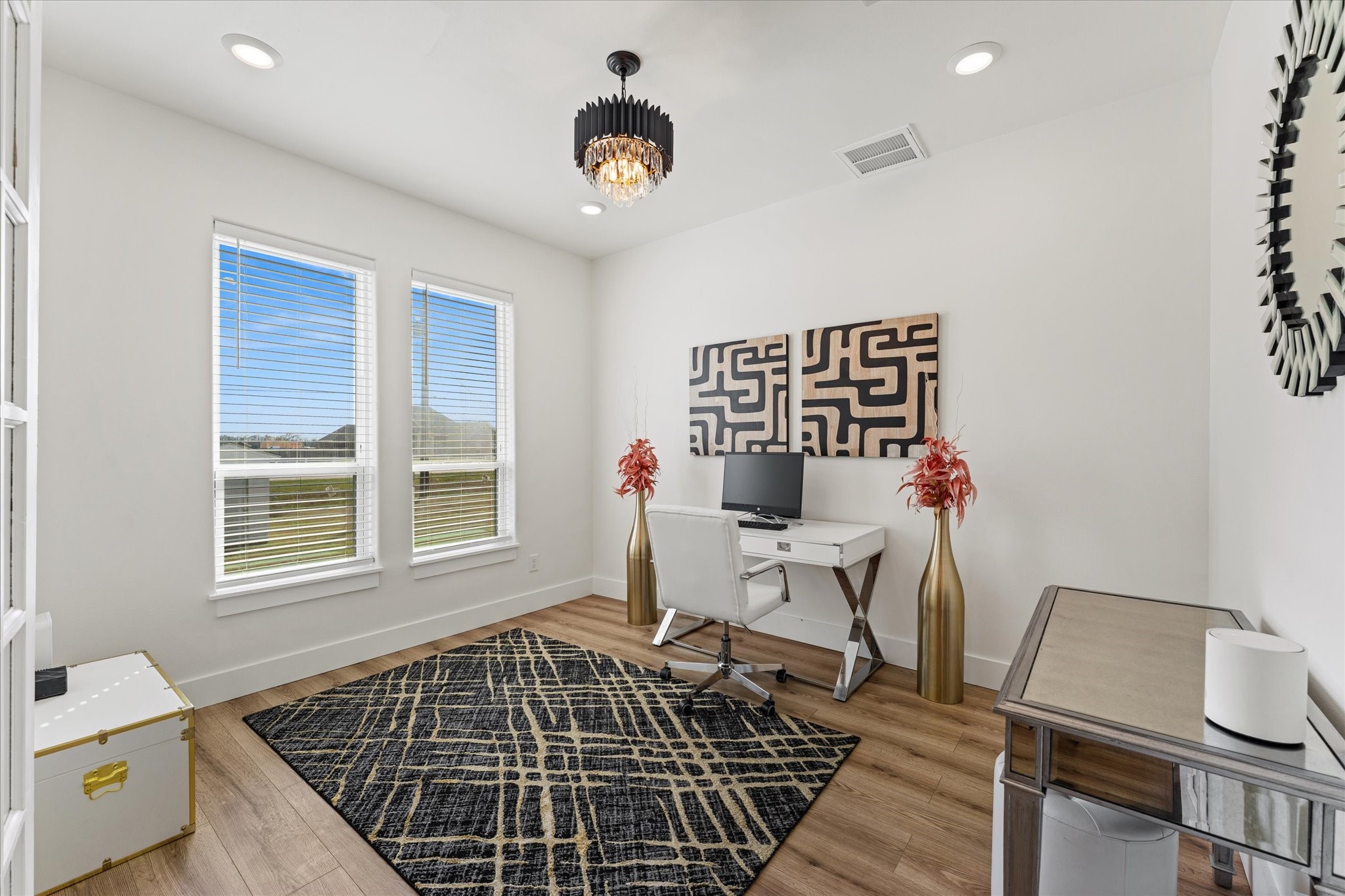 4627 County Road 63 Rosharon, TX 77583 - Photo 11 of 34 a living room with a couch and a window