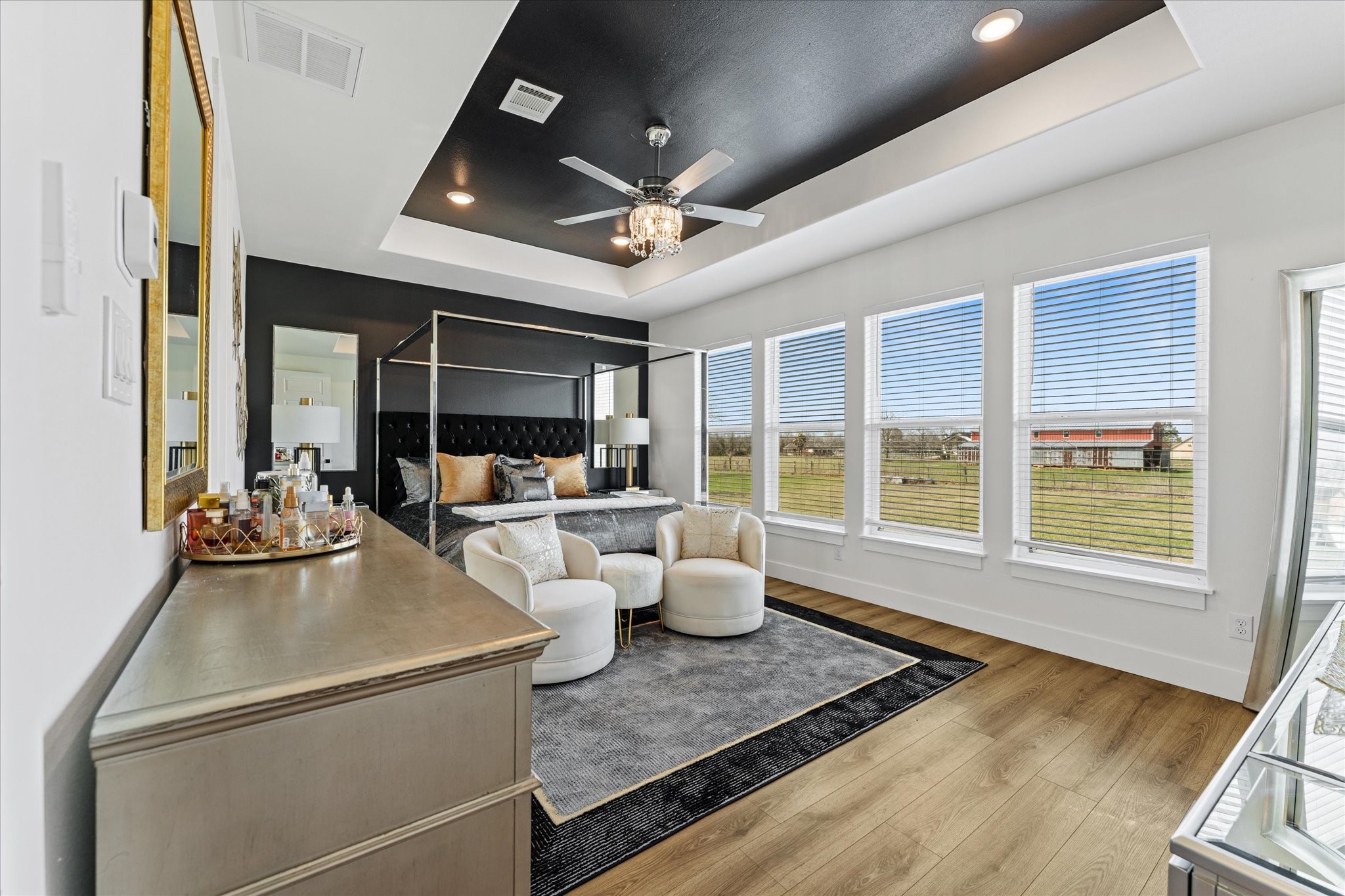 4627 County Road 63 Rosharon, TX 77583 - Photo 14 of 34 a living room with furniture and a large window