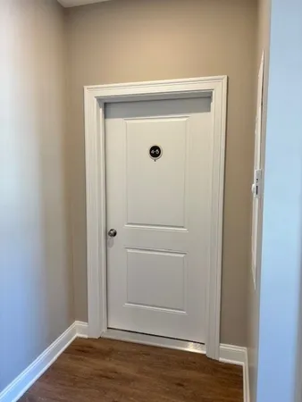 a view of empty room