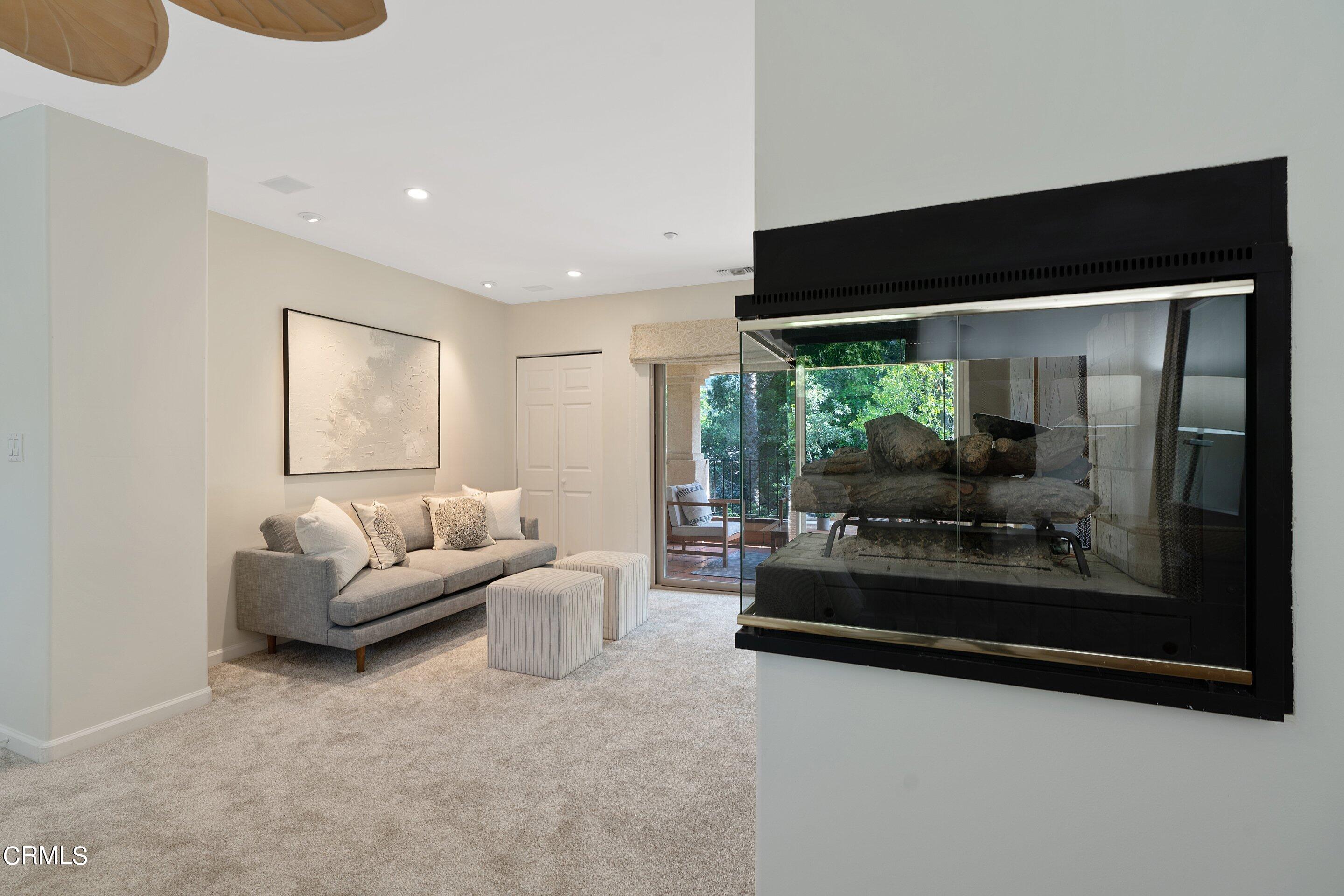 3710 Cedarbend Drive La Crescenta, CA 91214 - Photo 32 of 73 a living room with furniture and a large window