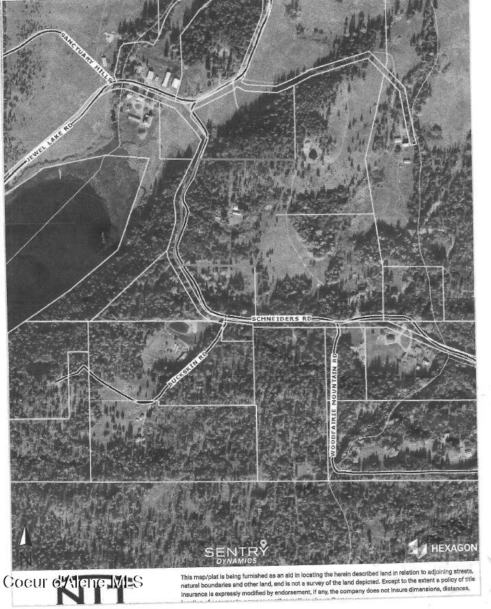 197 Schneiders Road Sagle, ID 83860 - Photo 54 of 54 Parcel Map 2