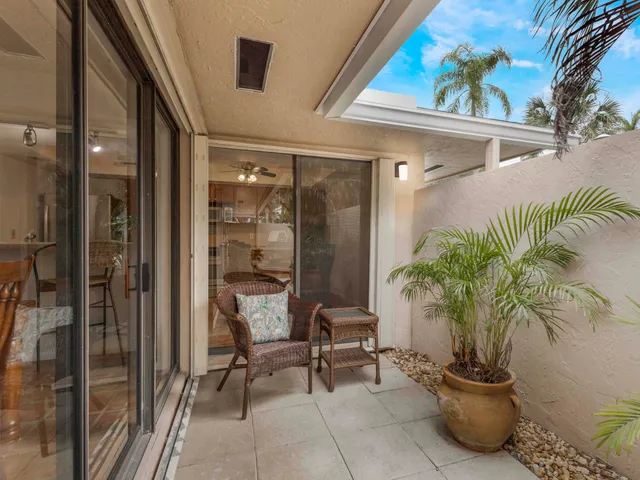 a view of a hallway with entryway