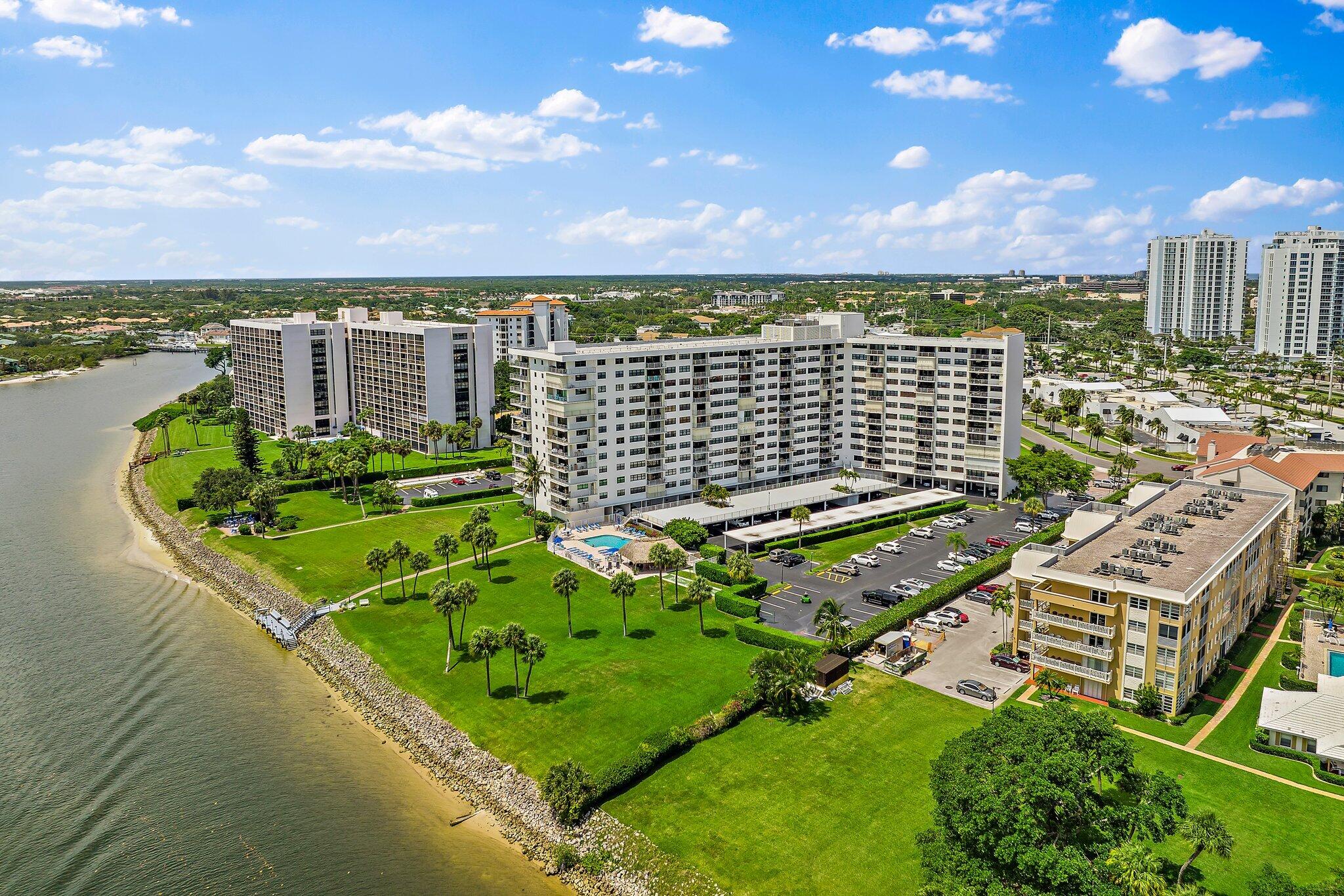 336 Golfview Road, Unit 719 North Palm Beach, FL 33408 - Photo 57 of 72 a view of a city with tall buildings