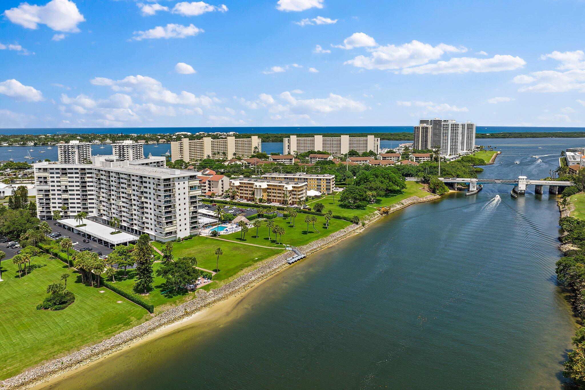 336 Golfview Road, Unit 719 North Palm Beach, FL 33408 - Photo 61 of 72 a view of swimming pool from a balcony