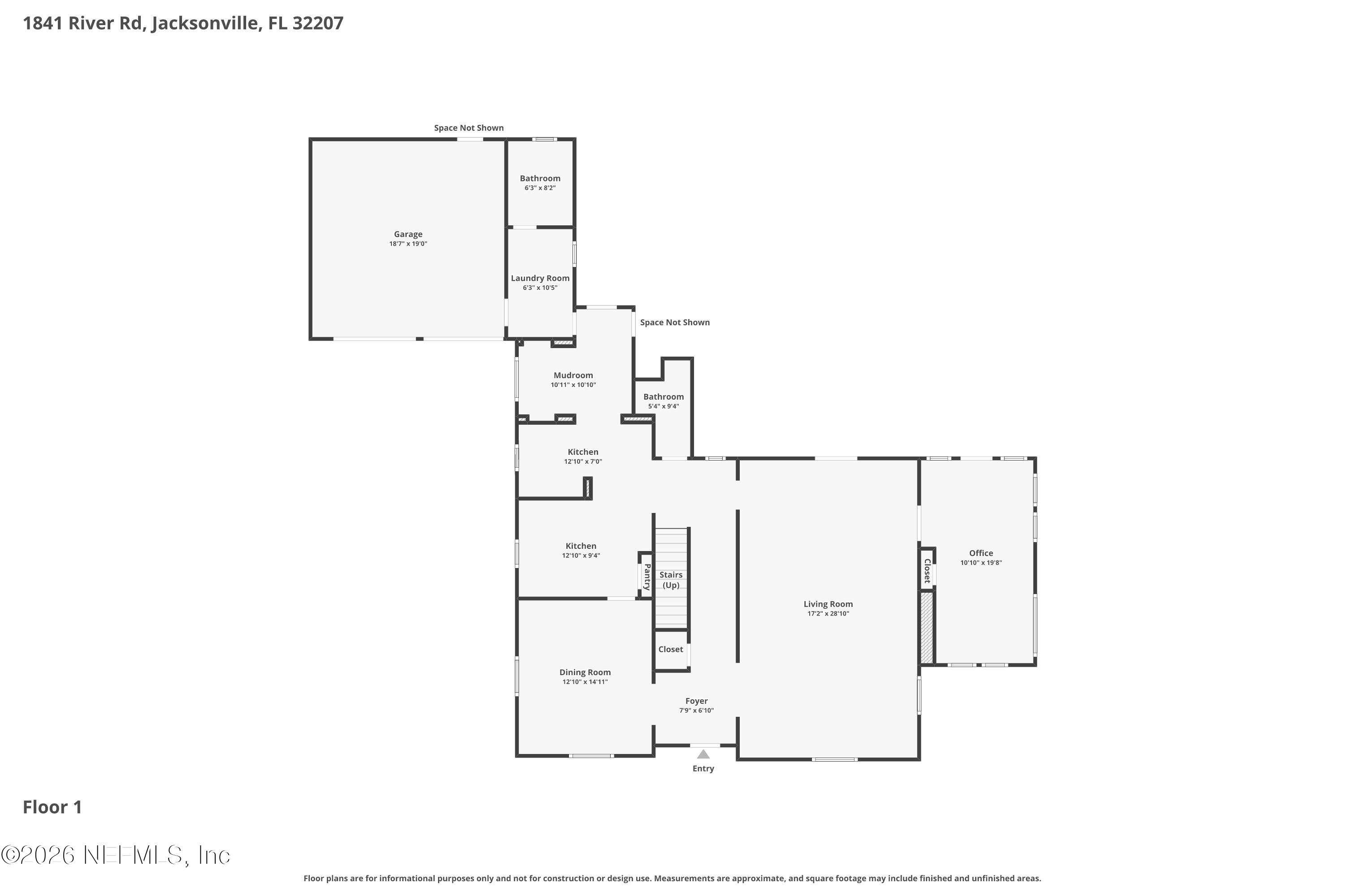 1841 River Road Jacksonville, FL 32207 - Photo 52 of 54 Floorplan