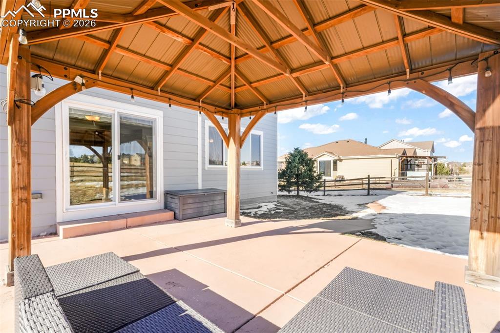 1675 Bowstring Road Monument, CO 80132 - Photo 47 of 50 a view of a backyard