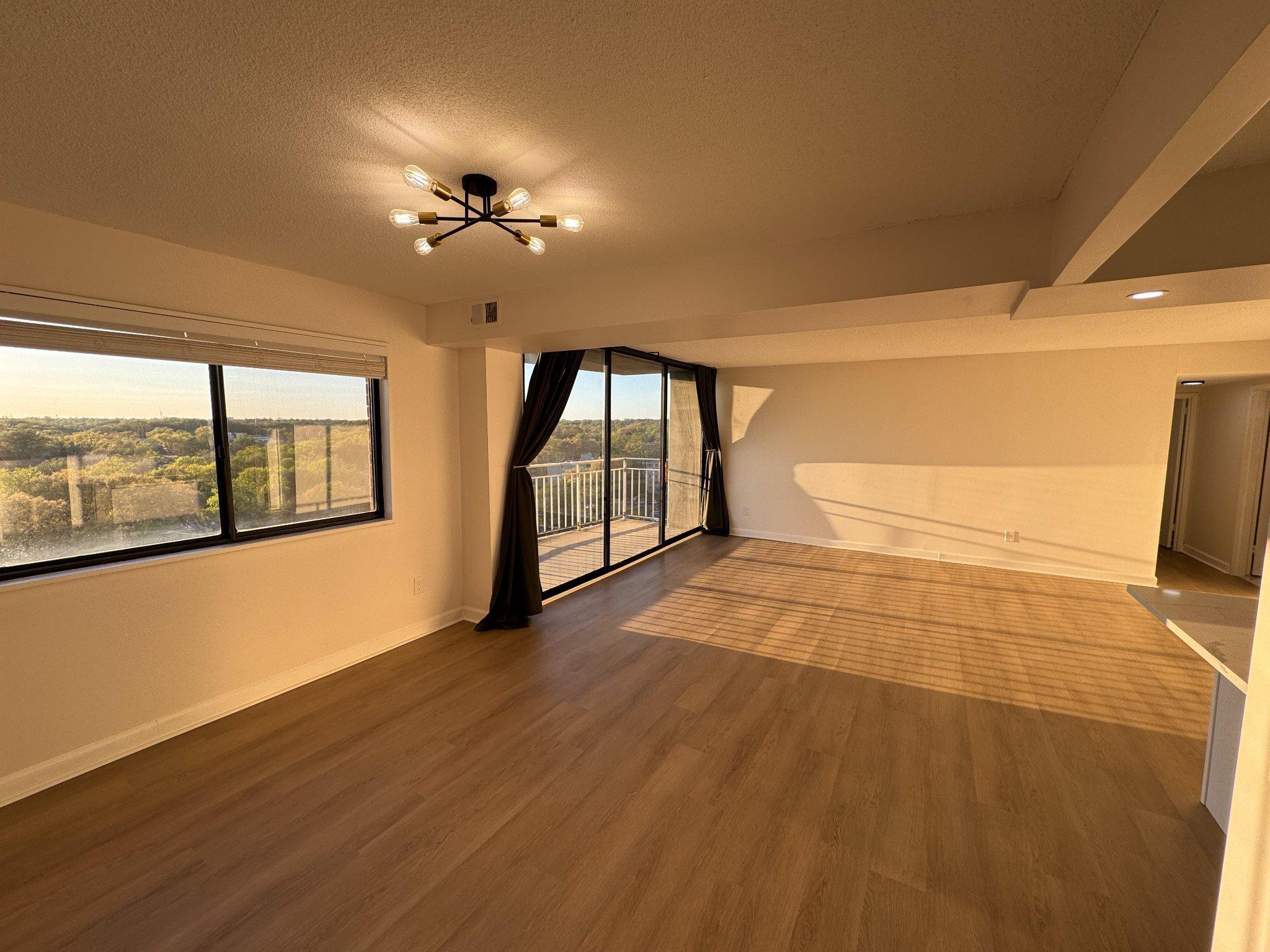 1836 Metzerott Road, Unit 1722 Hyattsville, MD 20783 - Photo 3 of 17 Open living and dining area, veiw 2.