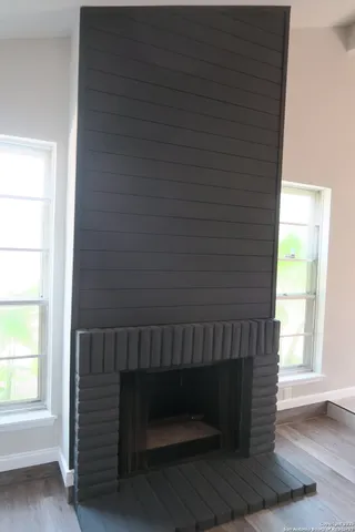 a room with a window