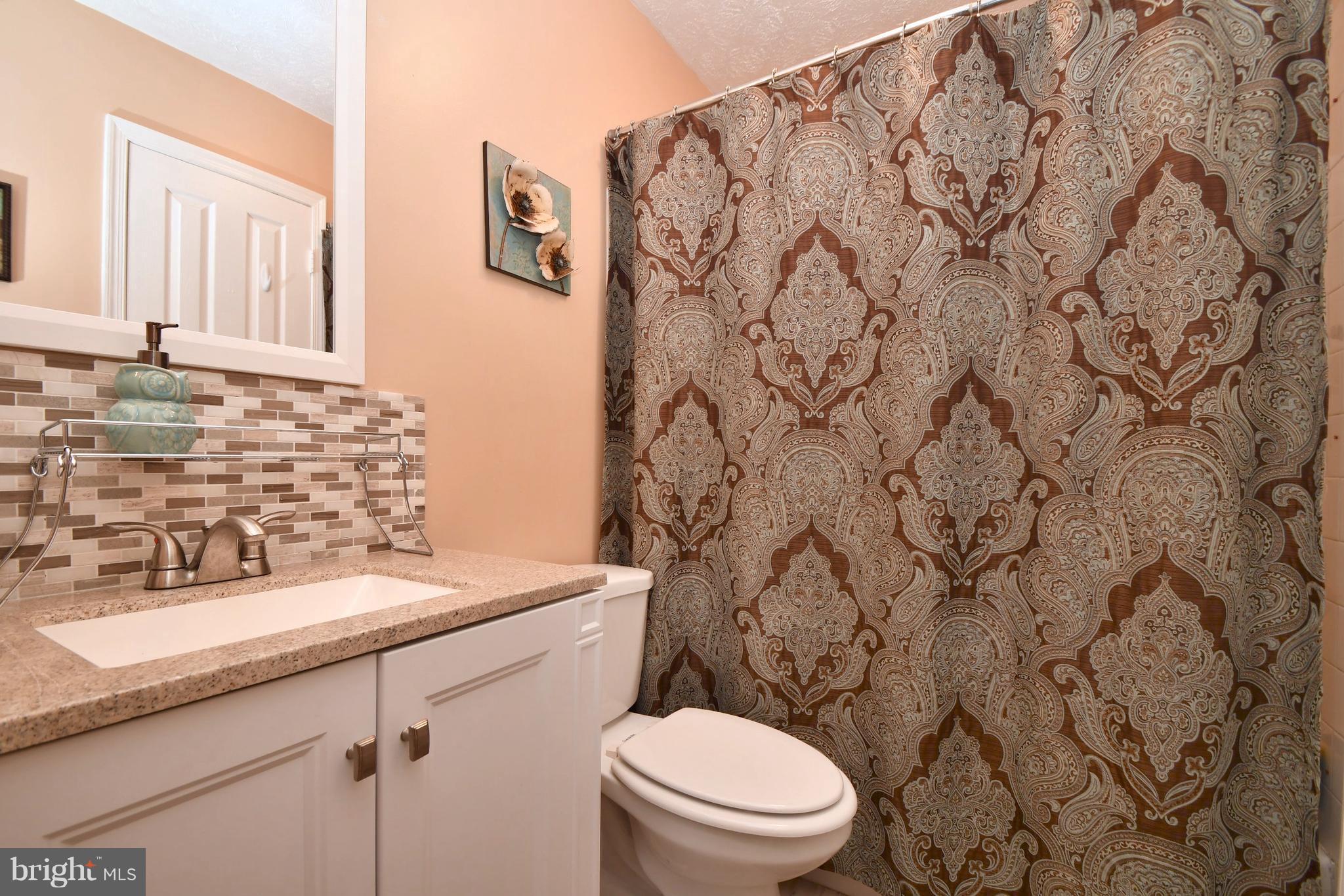 3924 Cutty Sark Road Baltimore, MD 21220 - Photo 18 of 30 a bathroom with a sink toilet and shower