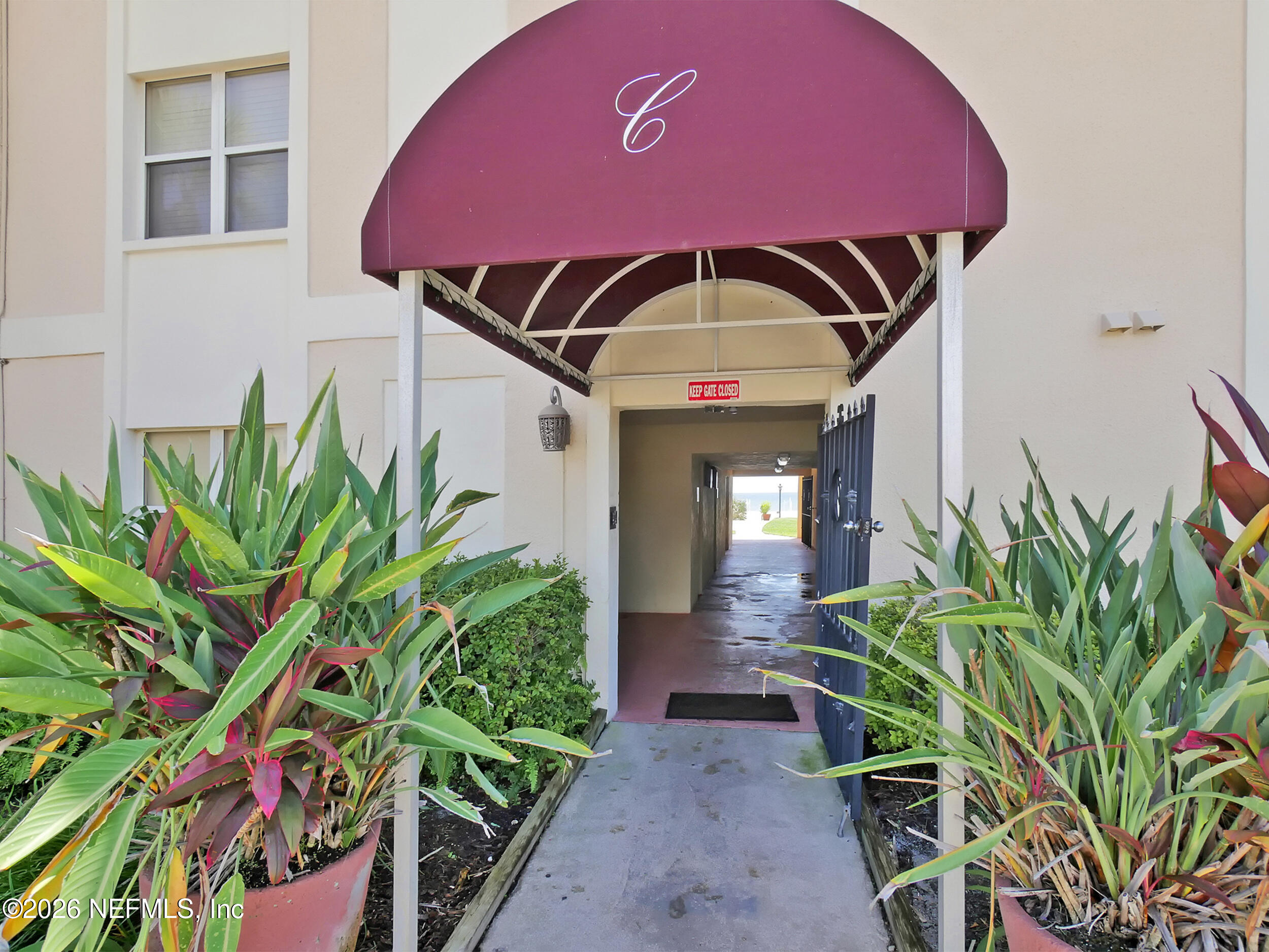 10 10th Street, Unit 9B Atlantic Beach, FL 32233 - Photo 38 of 63 Community Breezeway