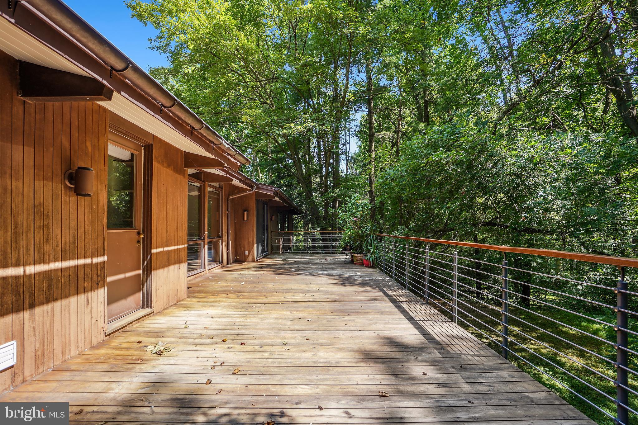 709 Springloch Road Silver Spring, MD 20904 - Photo 39 of 42 Huge Deck spans the back of the house