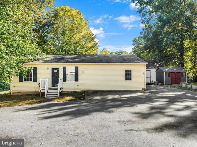 a view of a house with a patio