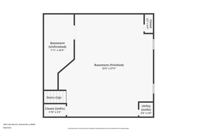 $469,900 | 1867 Lake Shore Drive, Romeoville, IL 60446