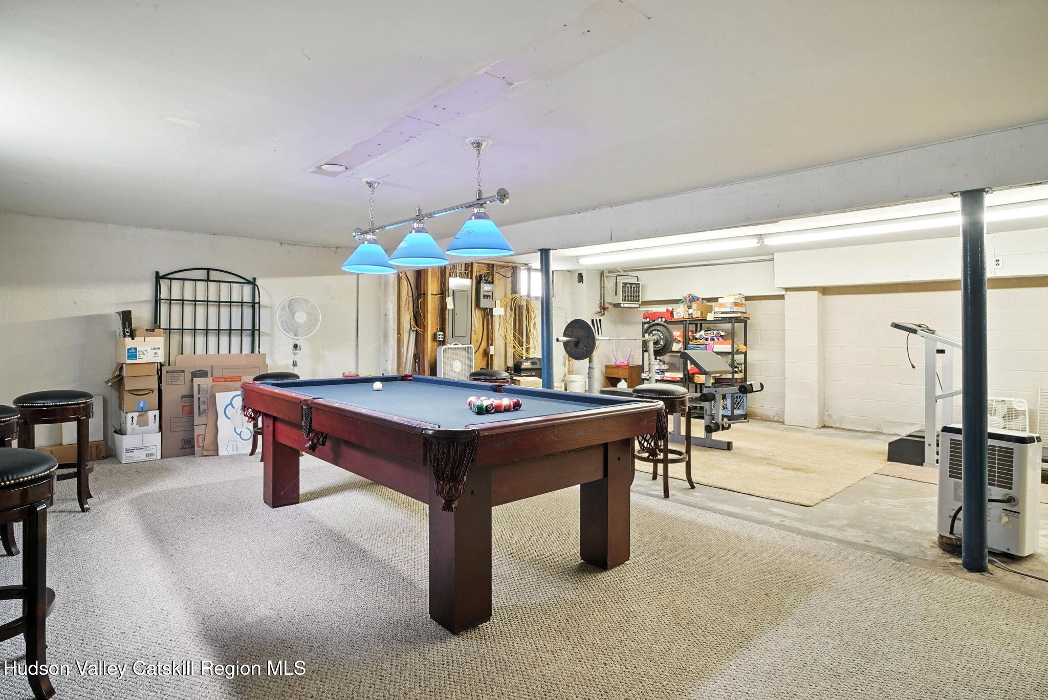 136 Kautz Road Callicoon, NY 12723 - Photo 22 of 51 a room with lots of table chairs and a large window