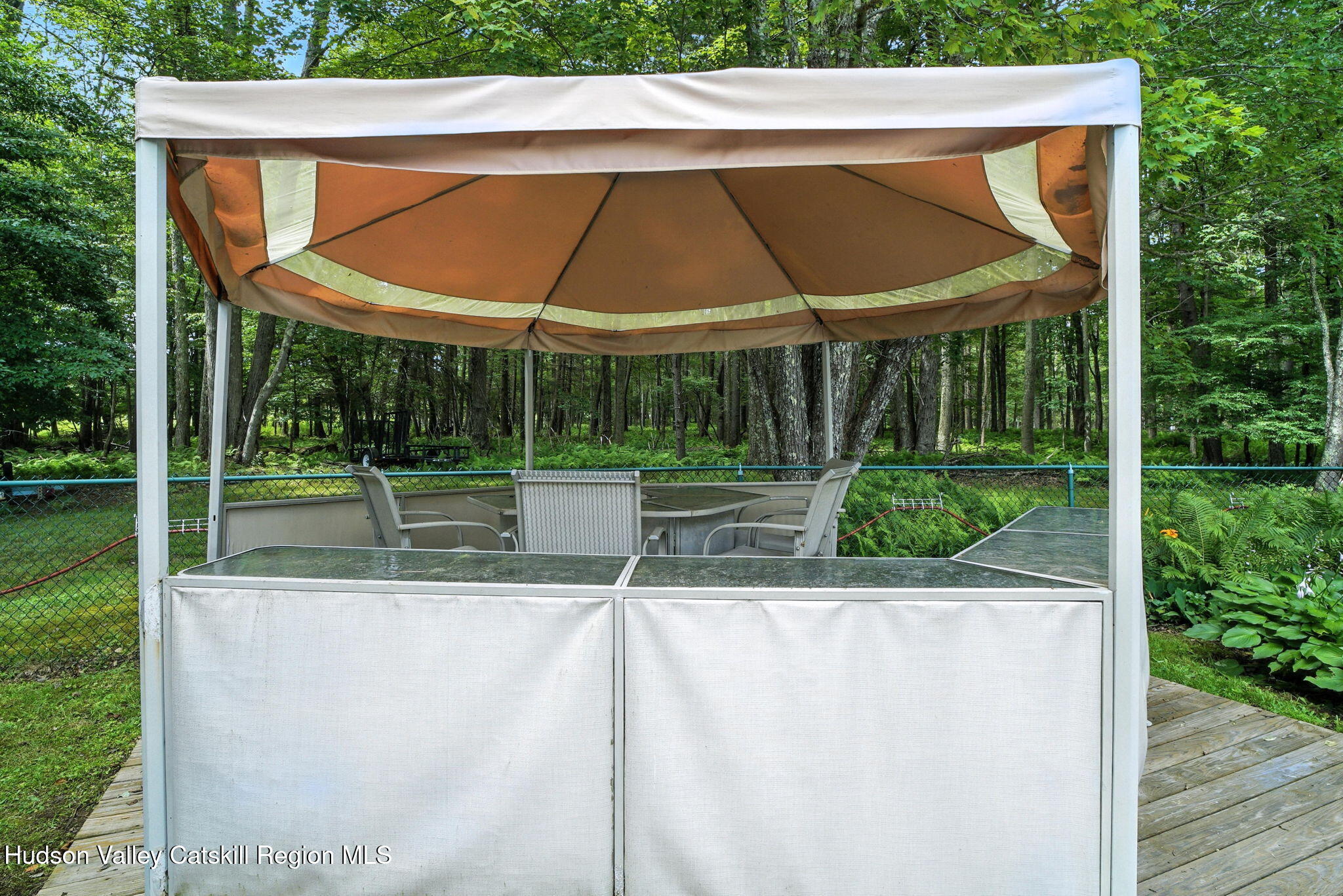 136 Kautz Road Callicoon, NY 12723 - Photo 29 of 51 a view of a chair and table in the garden