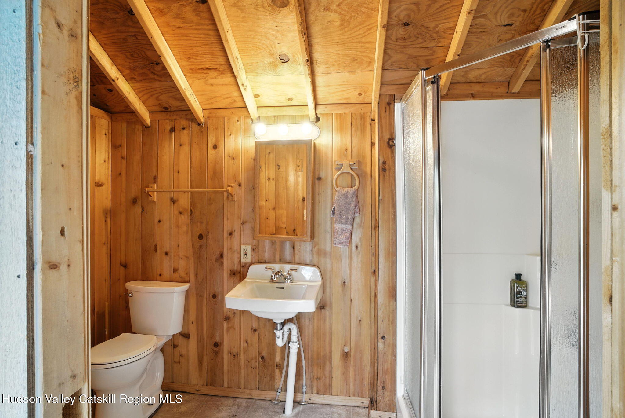 136 Kautz Road Callicoon, NY 12723 - Photo 31 of 51 a bathroom with a sink toilet and shower