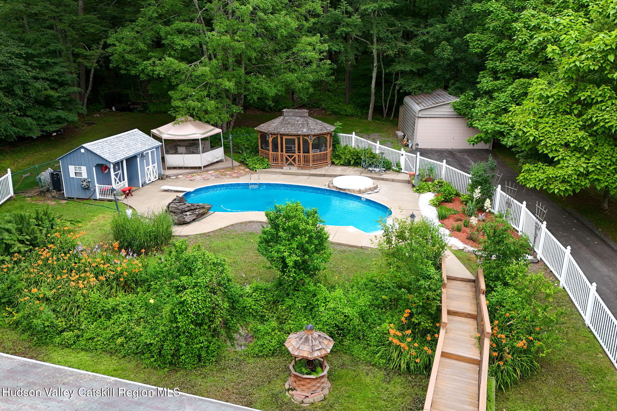 136 Kautz Road Callicoon, NY 12723 - Photo 46 of 51 an aerial view of a house