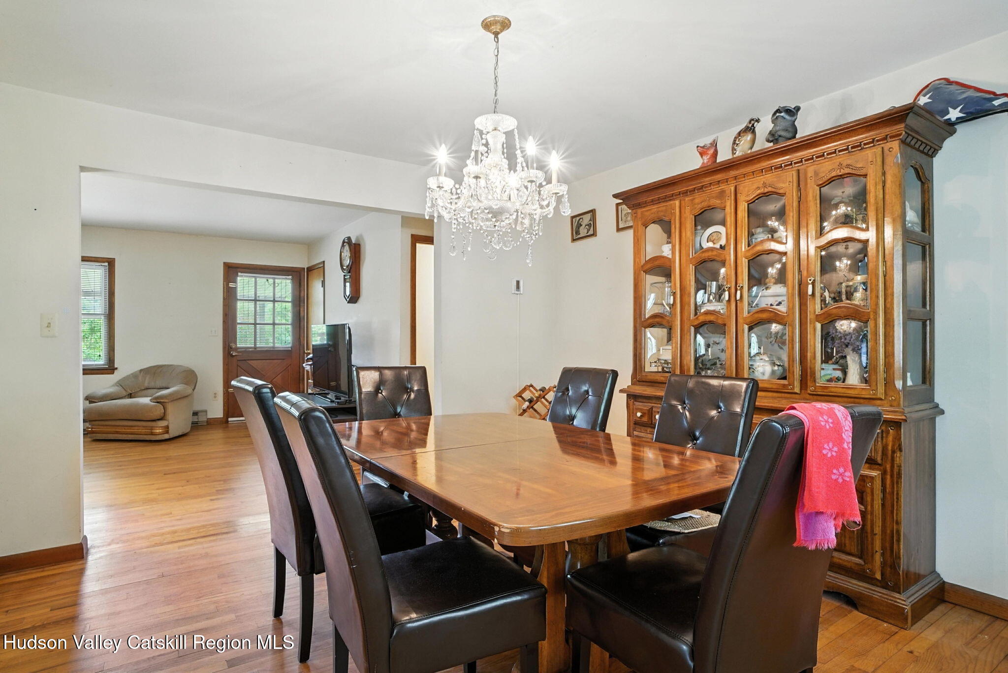 136 Kautz Road Callicoon, NY 12723 - Photo 7 of 51 a view of a dining room with furniture and wooden floor