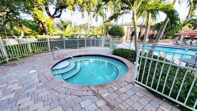 a view of a building with a street