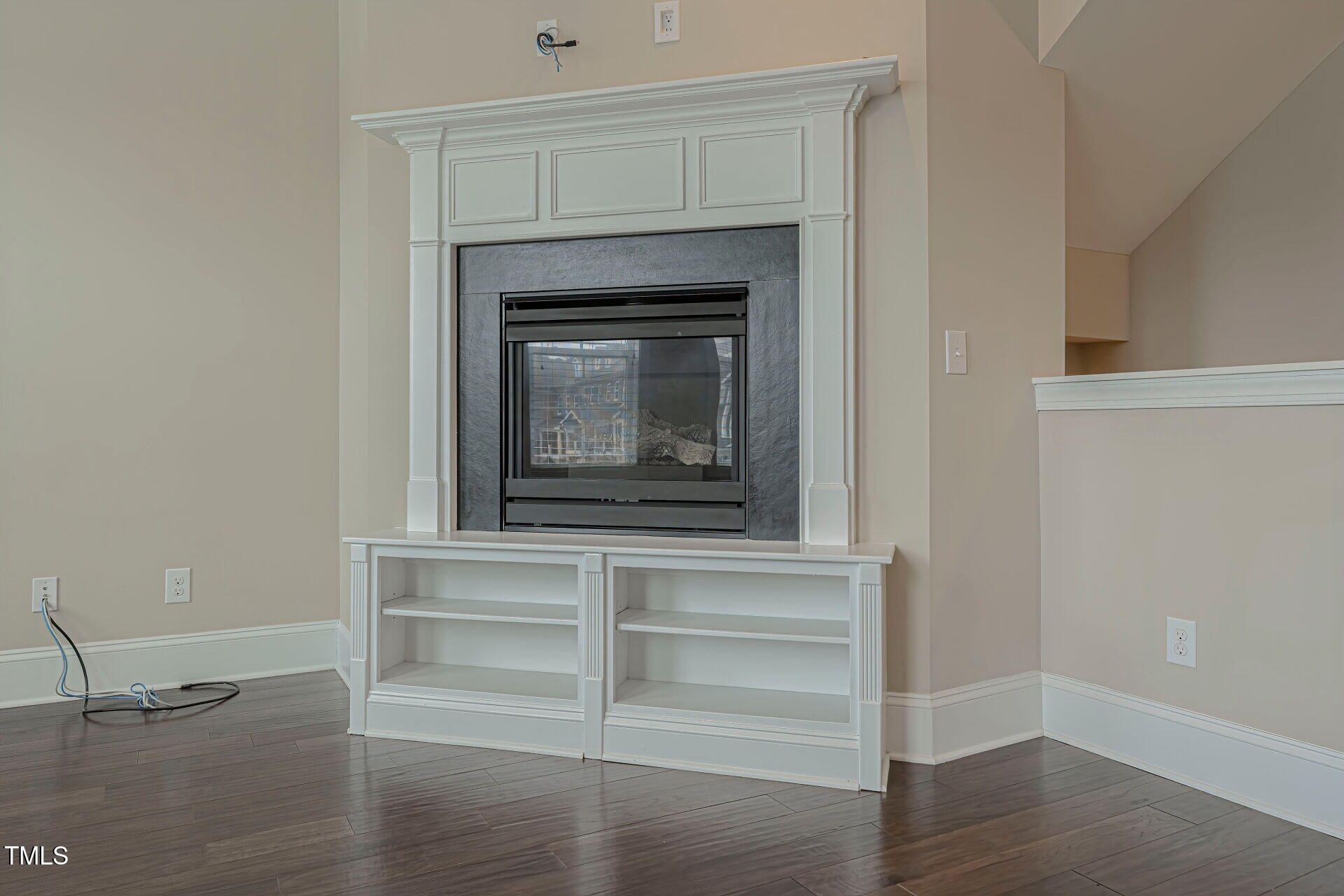 3606 Winifred Way Raleigh, NC 27609 - Photo 7 of 45 a living room with a fireplace