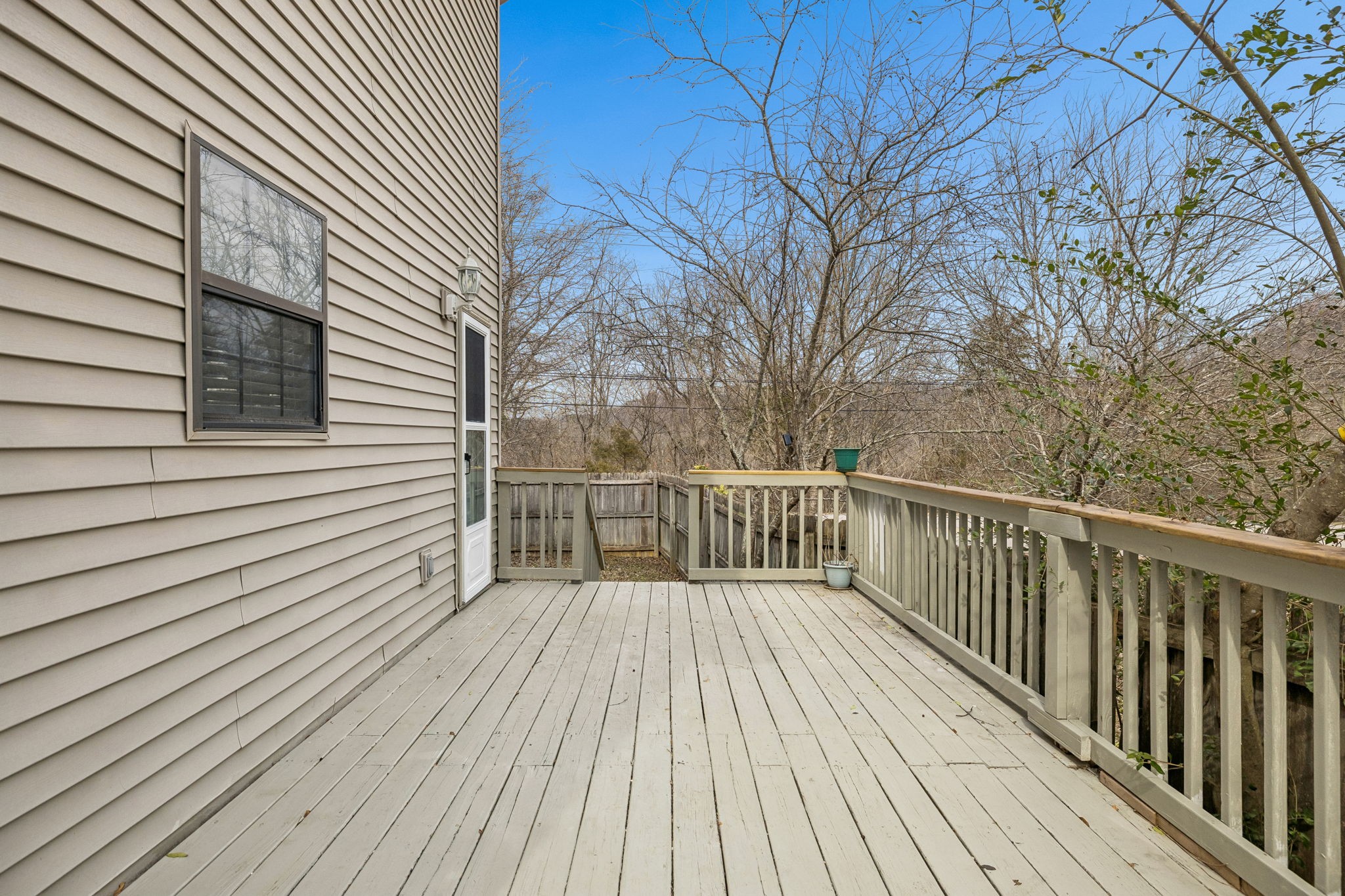 7701 Poplar Ridge Drive Nashville, TN 37221 - Photo 24 of 28 a view of a wooden deck