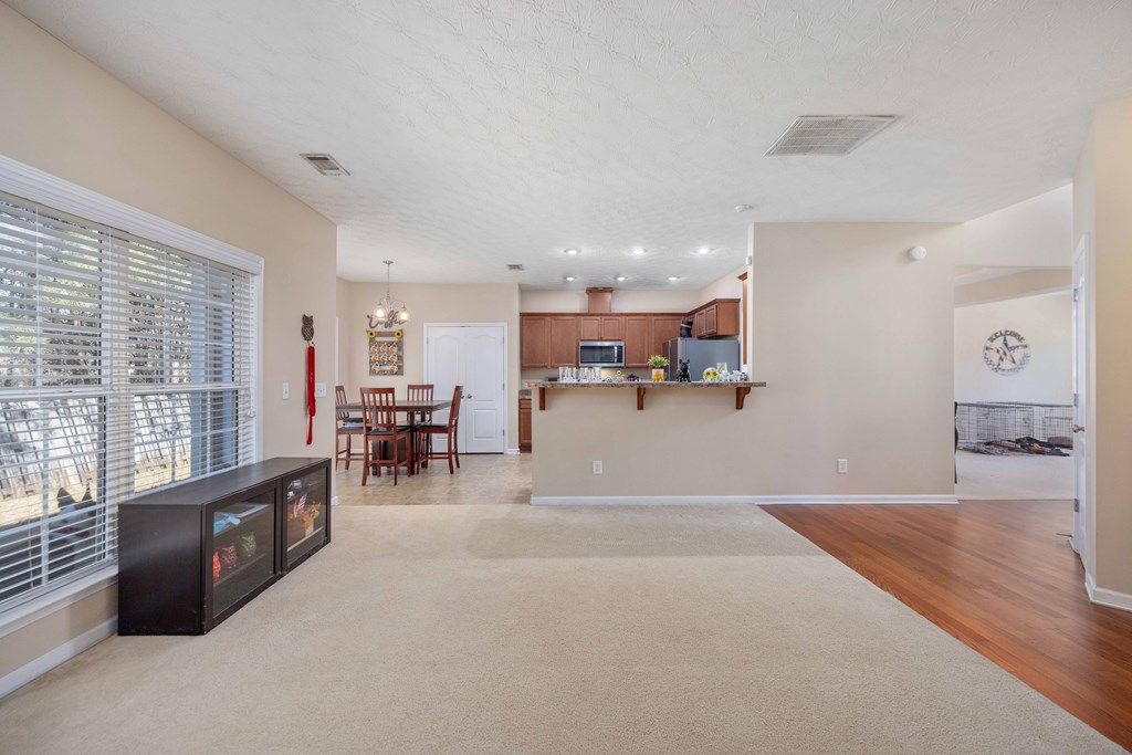 5185 Freedom Ridge Court Columbus, GA 31907 - Photo 8 of 30 more of the living room /view of kitchen