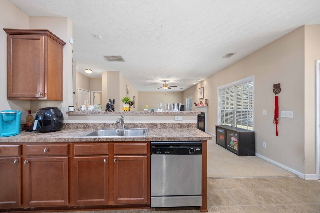 5185 Freedom Ridge Court Columbus, GA 31907 - Photo 10 of 30 kitchen view into living room