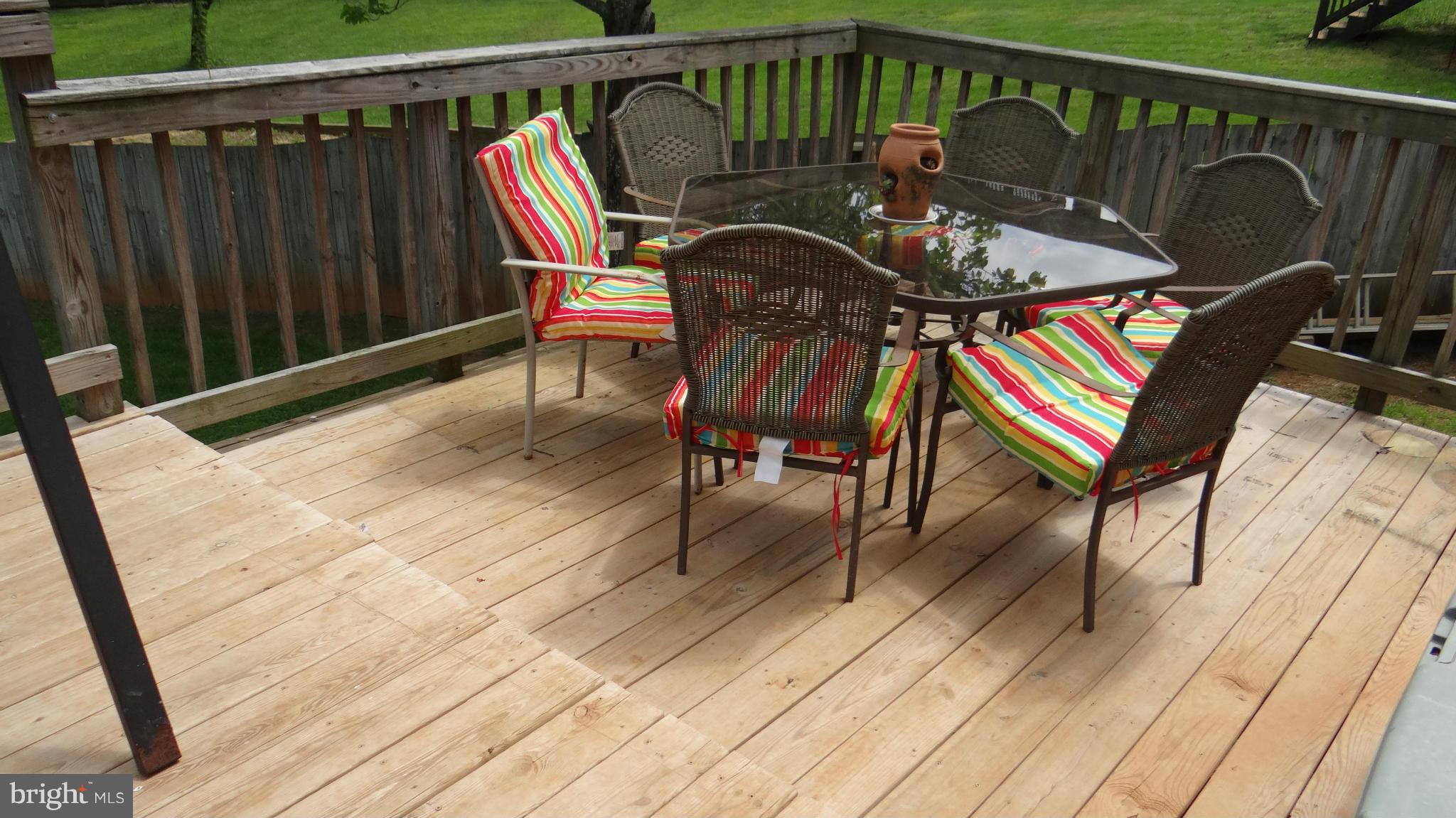 45 Buck Road Stafford, VA 22556 - Photo 29 of 30 Deck overlooking backyard